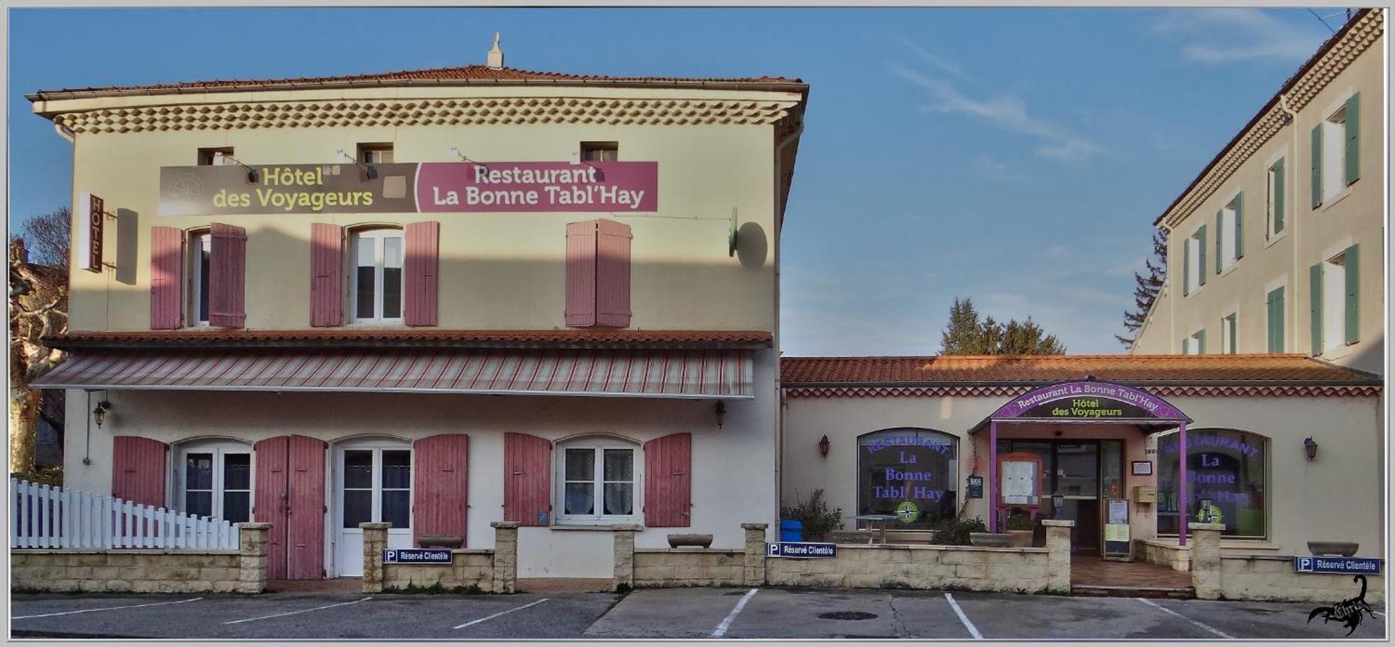 Logis Hotel Des Voyageurs Restaurant La Bonne Tabl'Hay Ливрон-сюр-Дром Экстерьер фото
