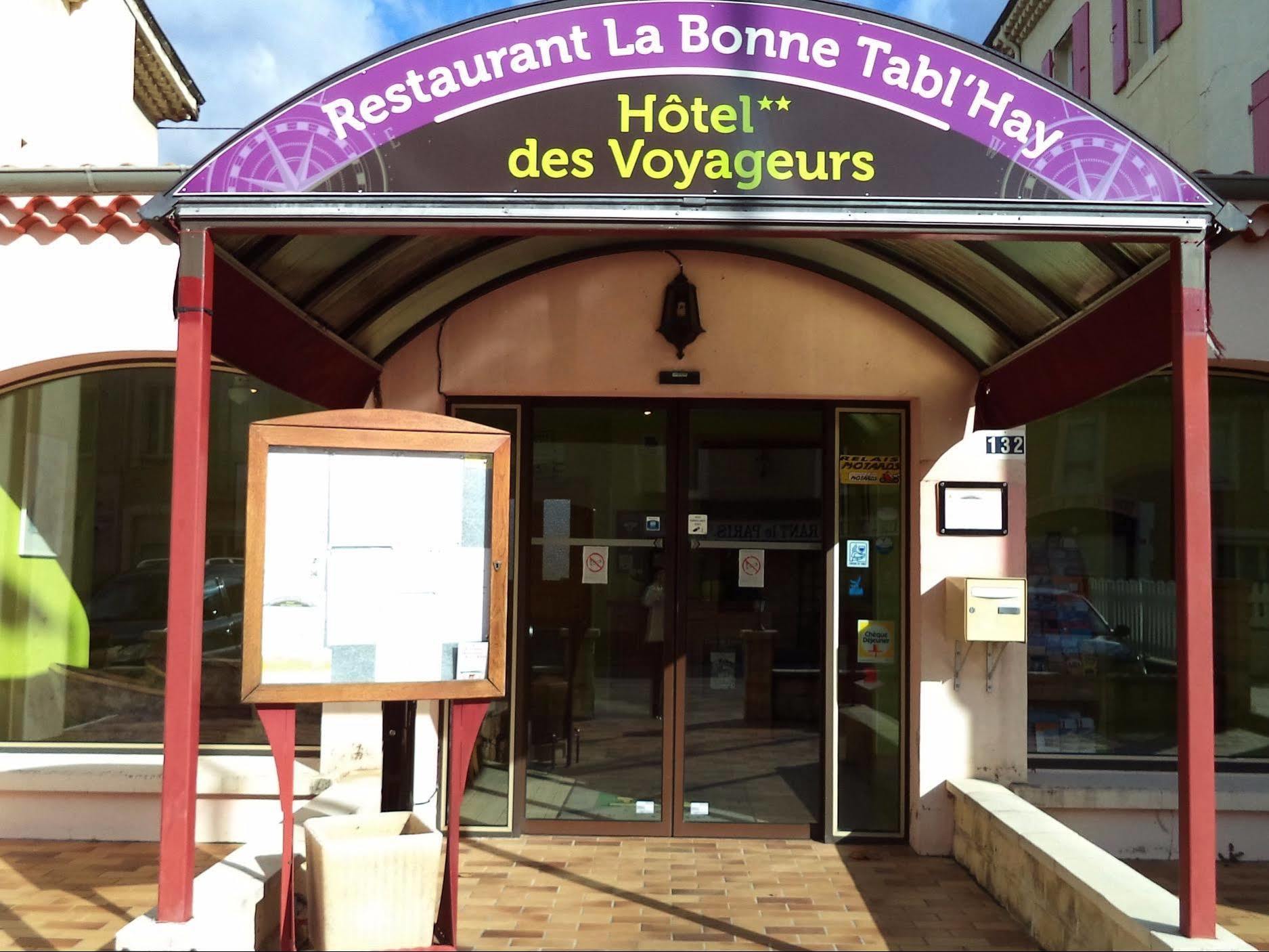 Logis Hotel Des Voyageurs Restaurant La Bonne Tabl'Hay Ливрон-сюр-Дром Экстерьер фото